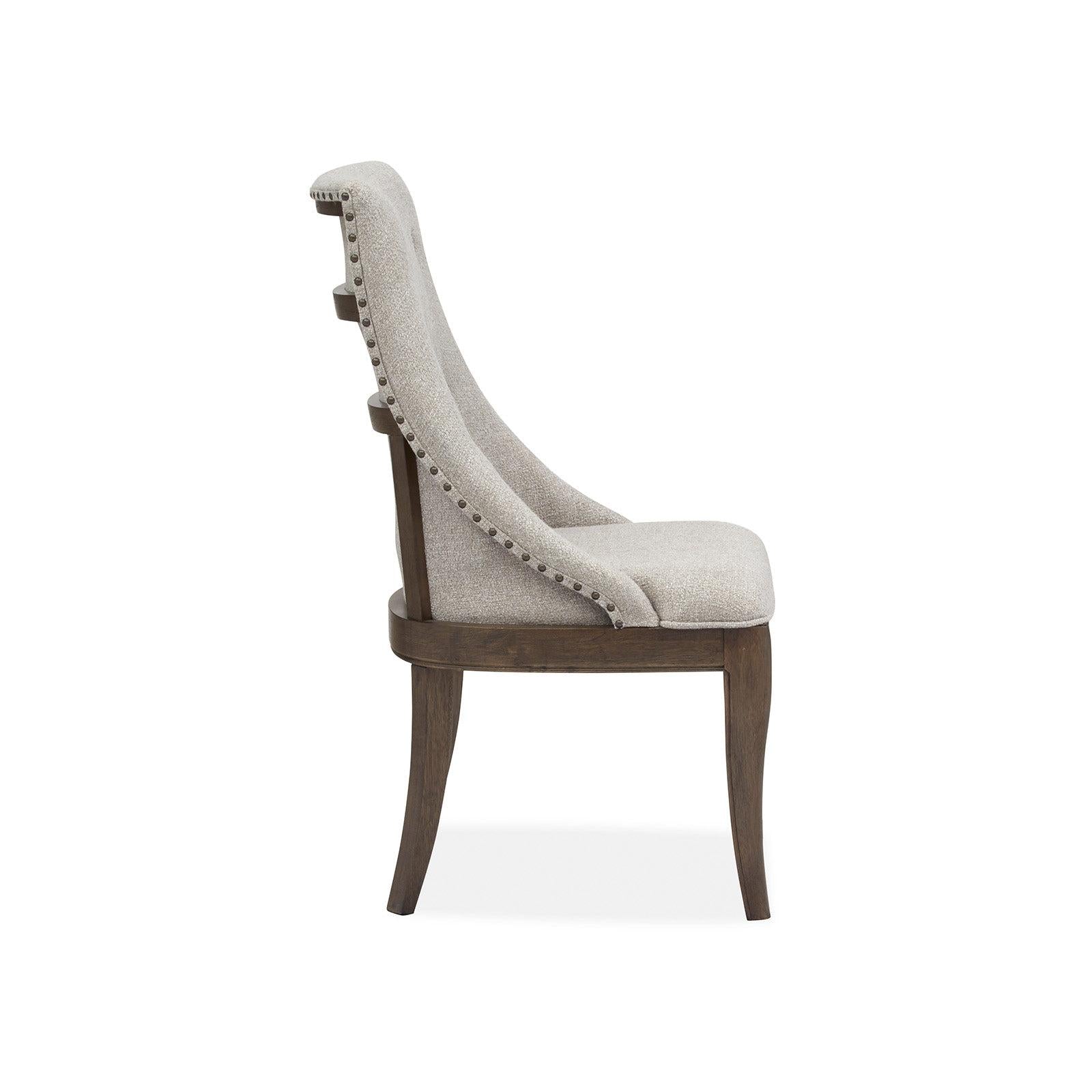 Magnussen Home Roxbury Manor Homestead Brown Upholstered Arm Chair Set of 2