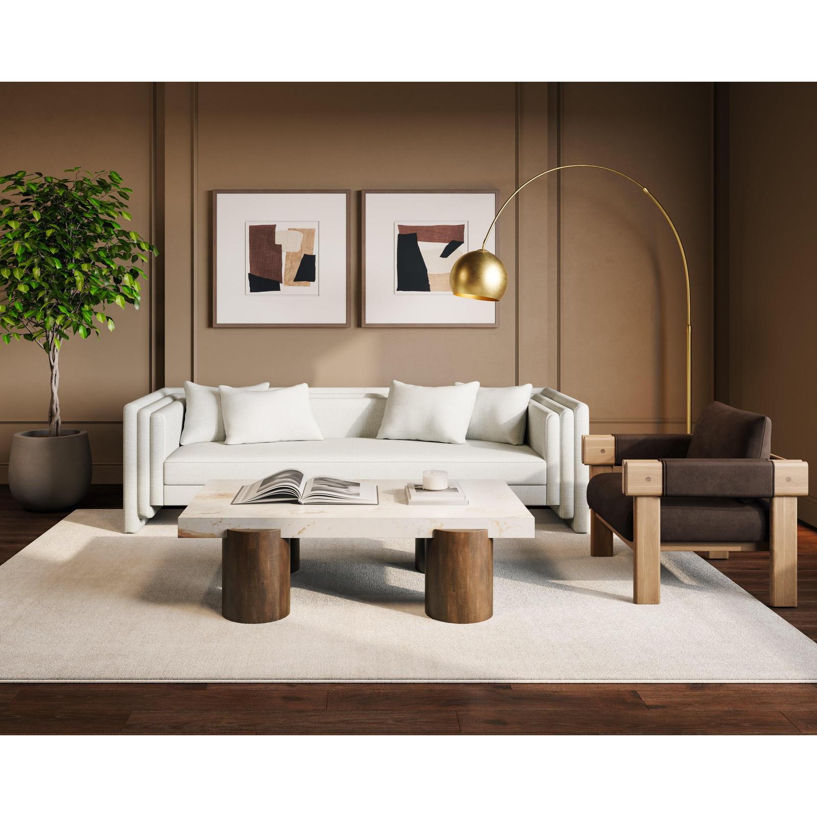 Sunpan Family Dynamics Brown Frame