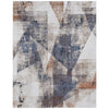 Feizy Gilmore 39MKF Modern Color Block, Blue/Ivory/Taupe, Rug