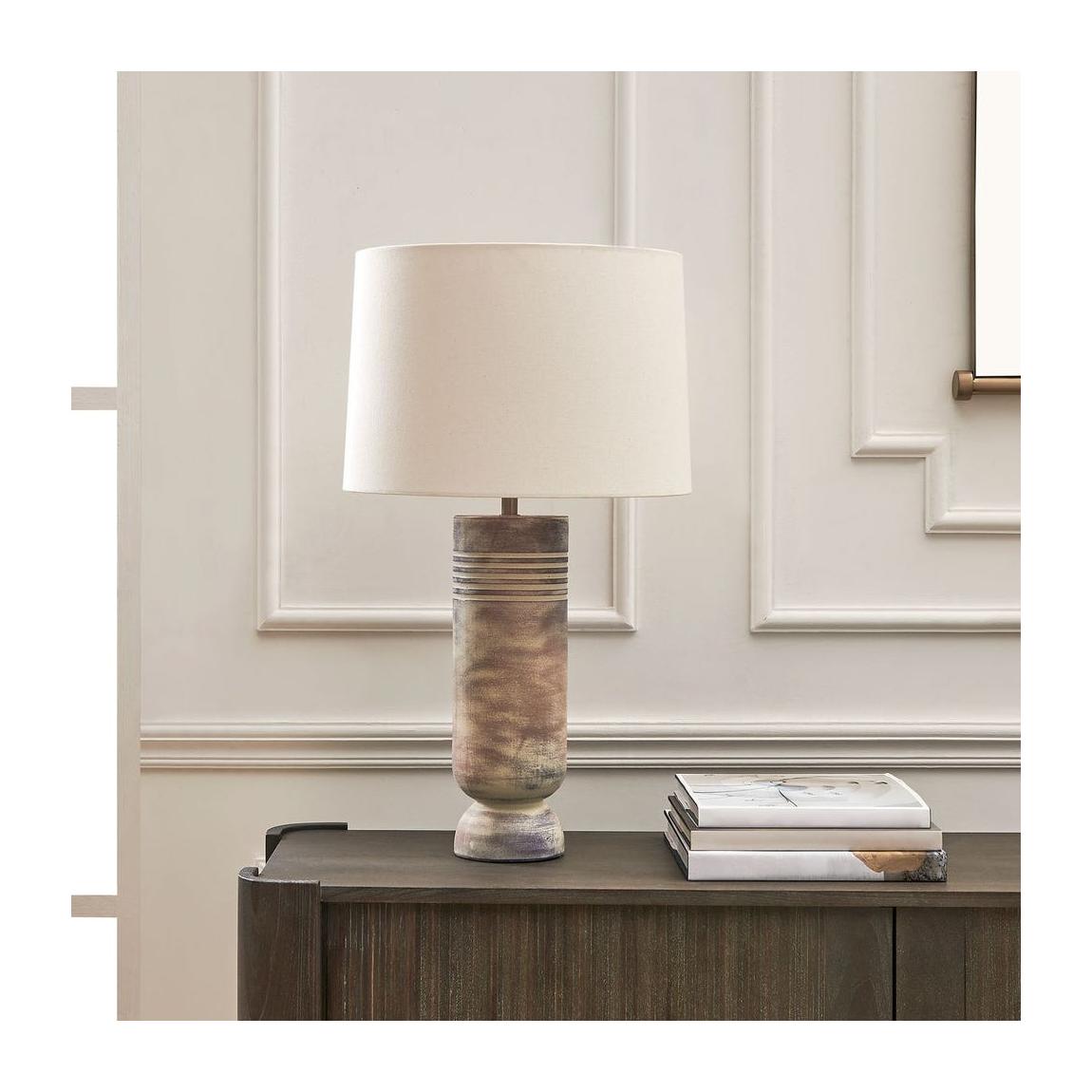 Uttermost Vale Beige Hues Table Lamp
