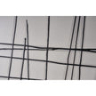 Sunpan Crosshatch Black Floater Frame- Set of 2