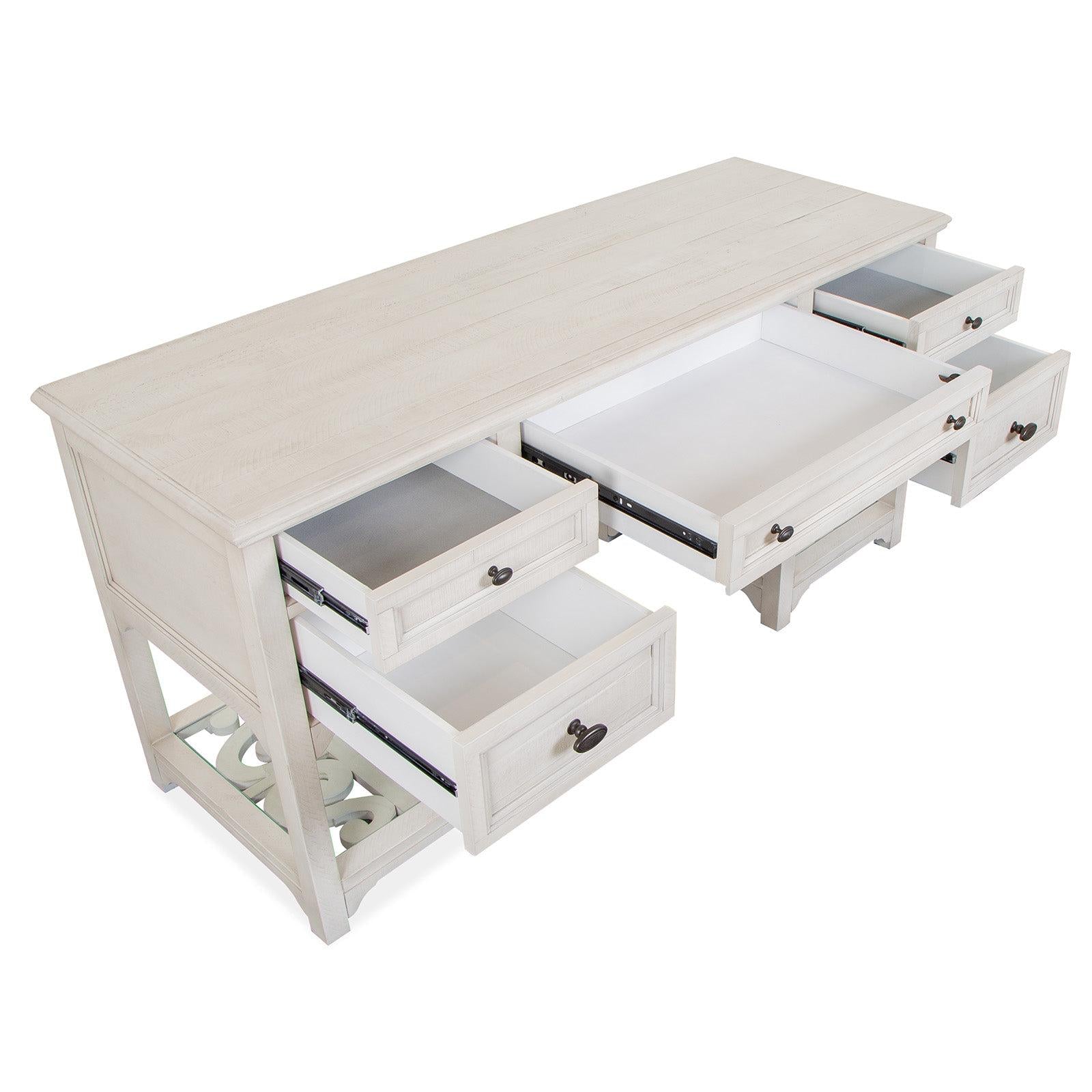 Magnussen Home Bronwyn Alabaster Desk