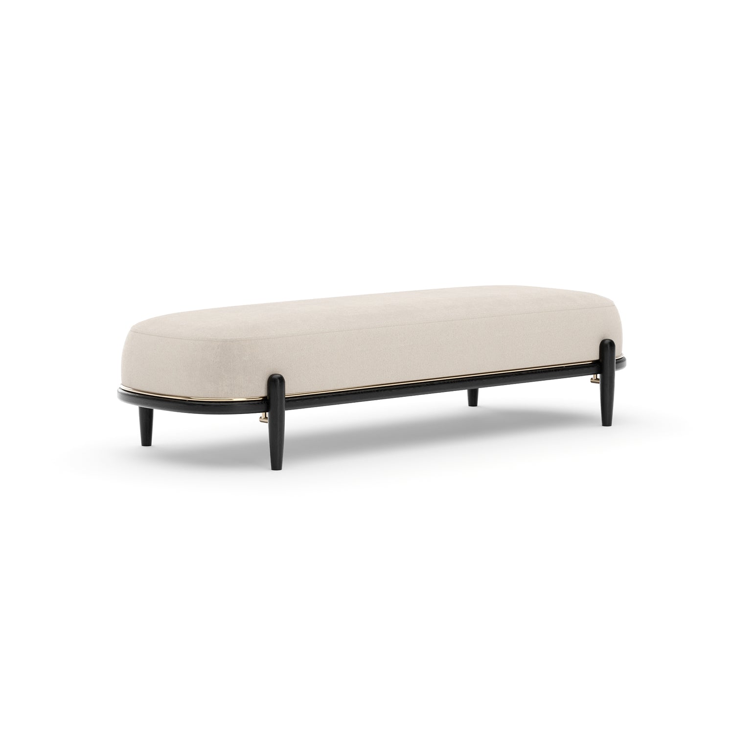 Caracole Madera Bed Bench - Ecru