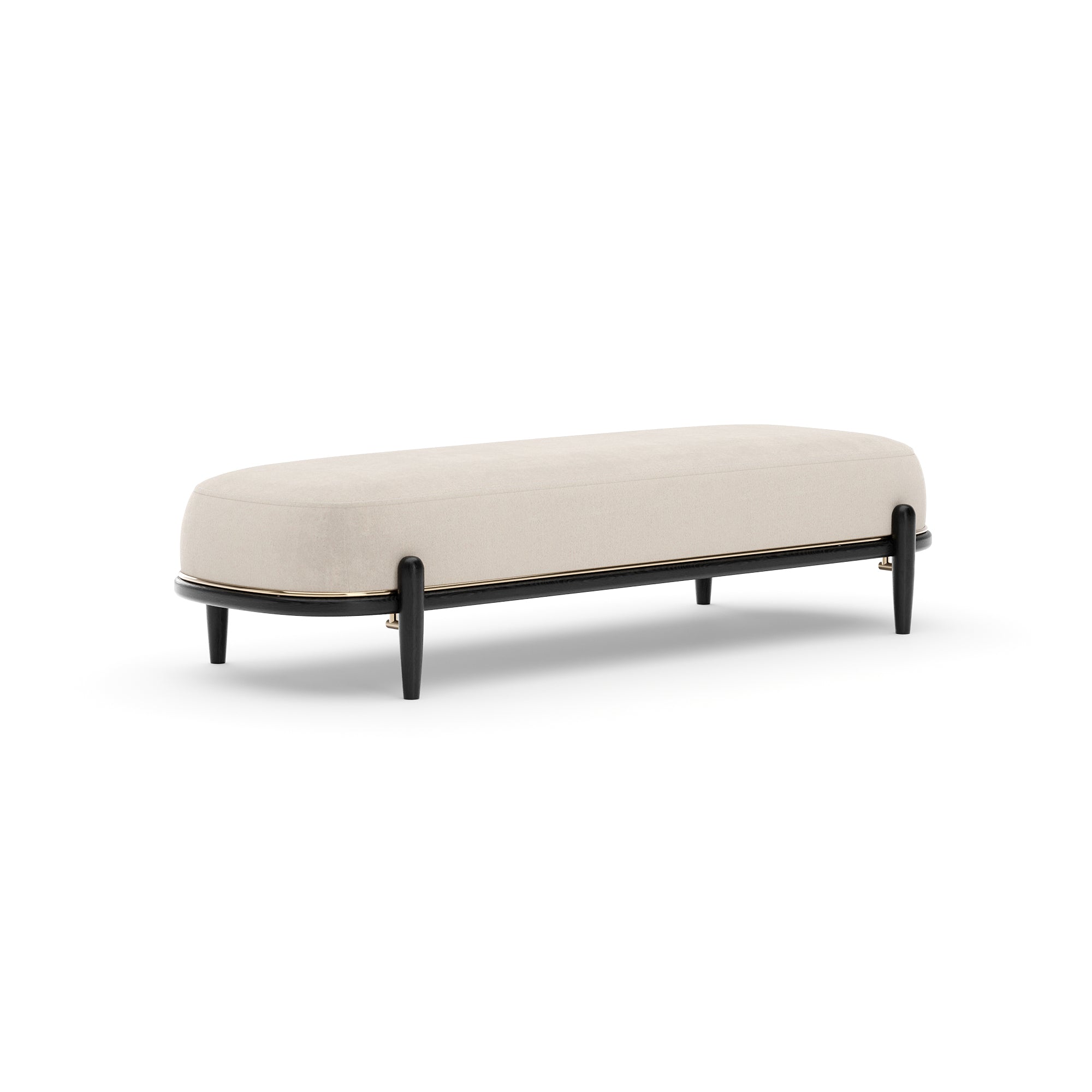 Caracole Madera Bed Bench - Ecru