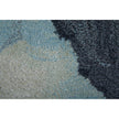 Feizy Kawai 8986F Modern Abstract Rug in Green/Blue/Ivory