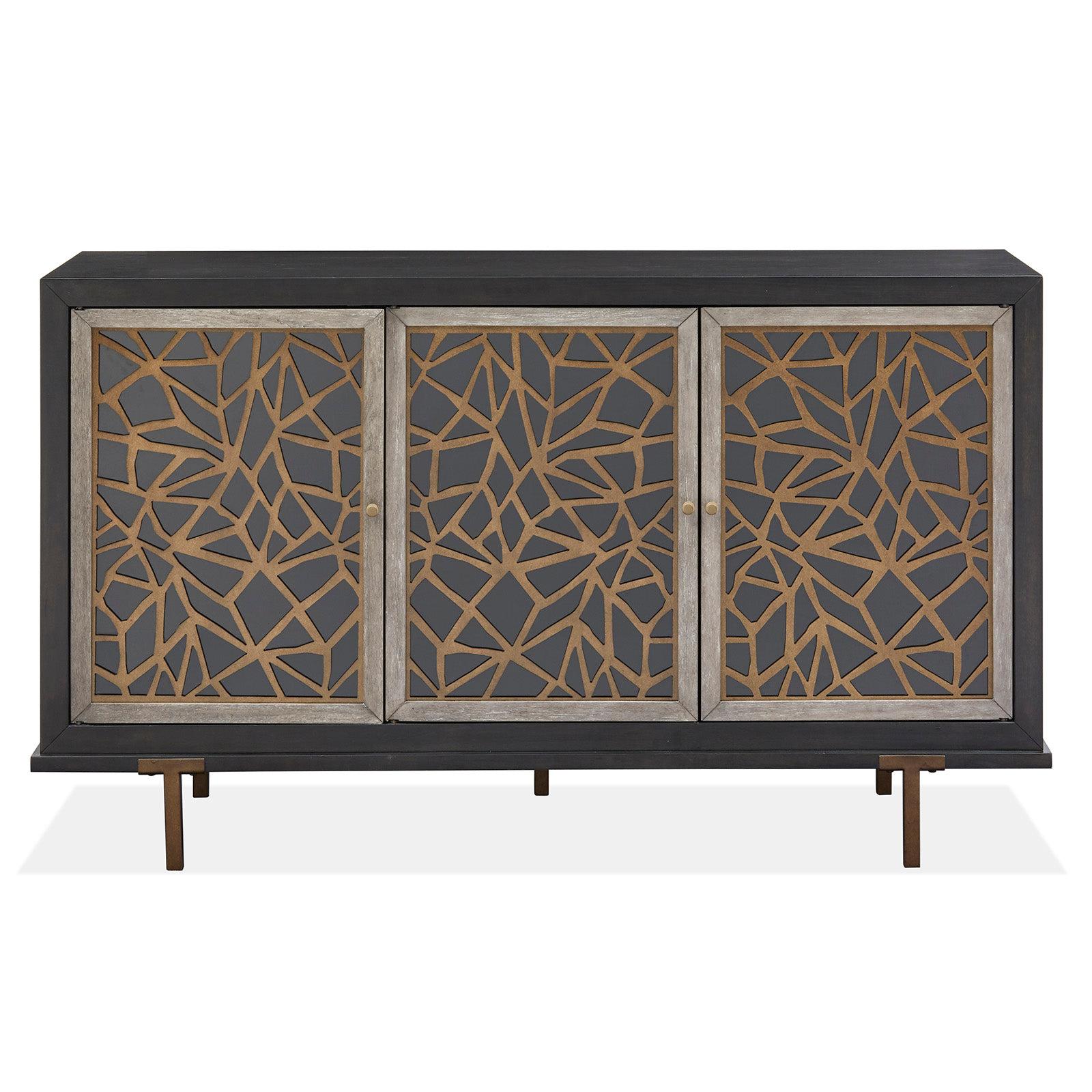 Magnussen Home Ryker Nocturn Black & Coventry Grey Server