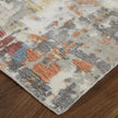 Feizy Braden 8A50F Modern Abstract Rug in Gray/Orange/Tan