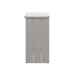 Sunpan Verin White Barstool Clearance