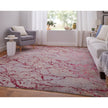 Feizy Pryor 39NEF Modern Abstract in Pink/Gray/Taupe