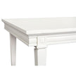 Magnussen Home Willowbrook Egg Shell White Extendable Rectangular Dining Table