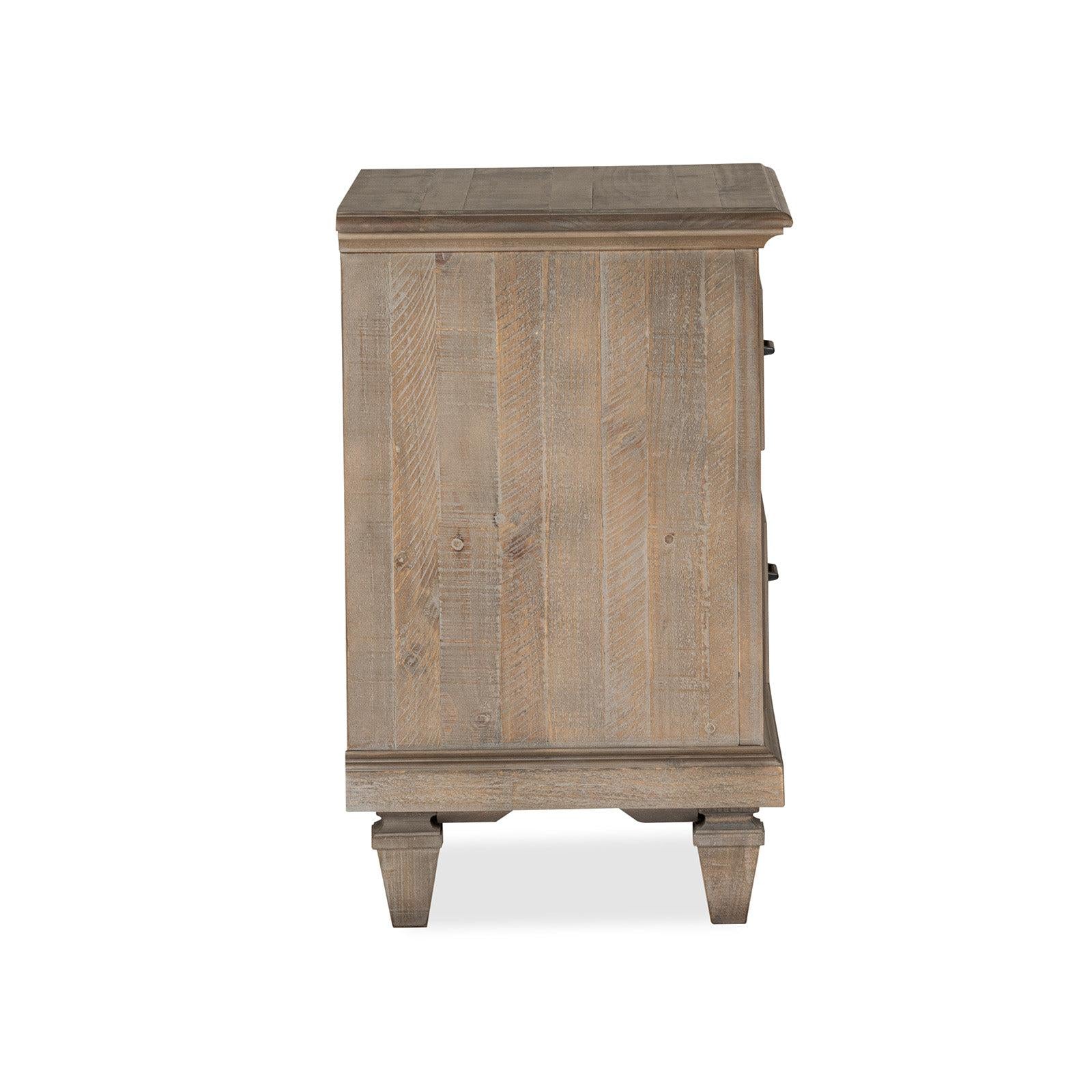 Magnussen Home Lancaster Dovetail Grey Drawer Nightstand