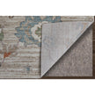 Feizy Dartmouth 39QKF Transitional Abstract Rug in Tan/Brown/Blue