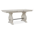 Magnussen Home Bronwyn Alabaster Extendable Rectangular Dining Table