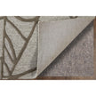 Feizy Kimball 8A30F Transitional Abstract Rug in Gray/Taupe/Ivory