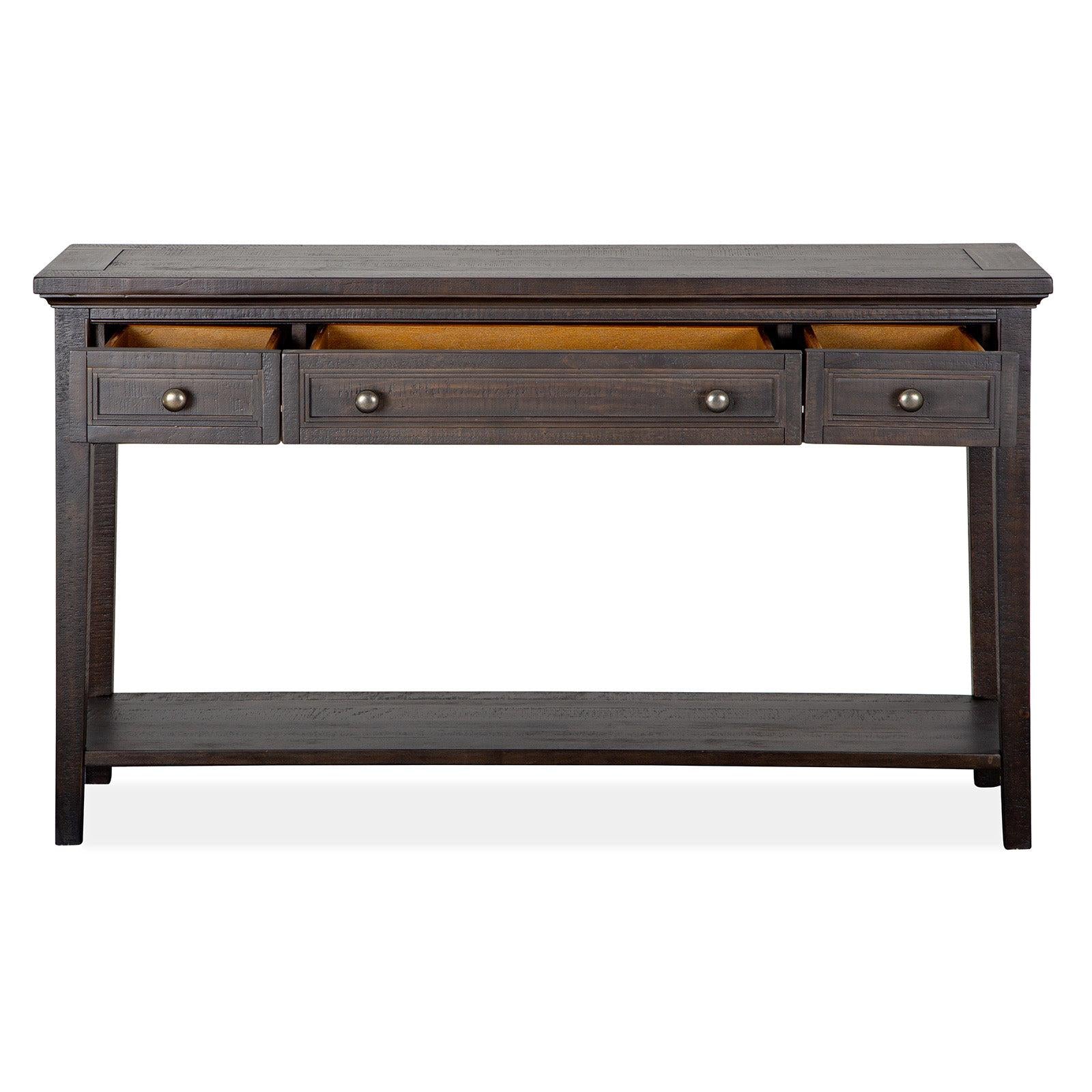 Magnussen Home Westley Falls Graphite Rectangular Sofa Table