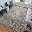 Feizy Fillmore 69CIF Transitional Diamond in Blue/Taupe/Gray