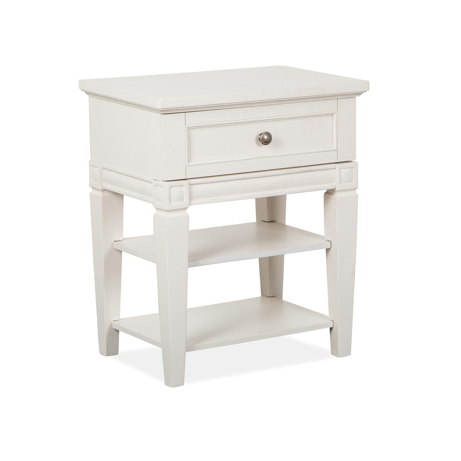 Magnussen Home Willowbrook Egg Shell White Nightstand