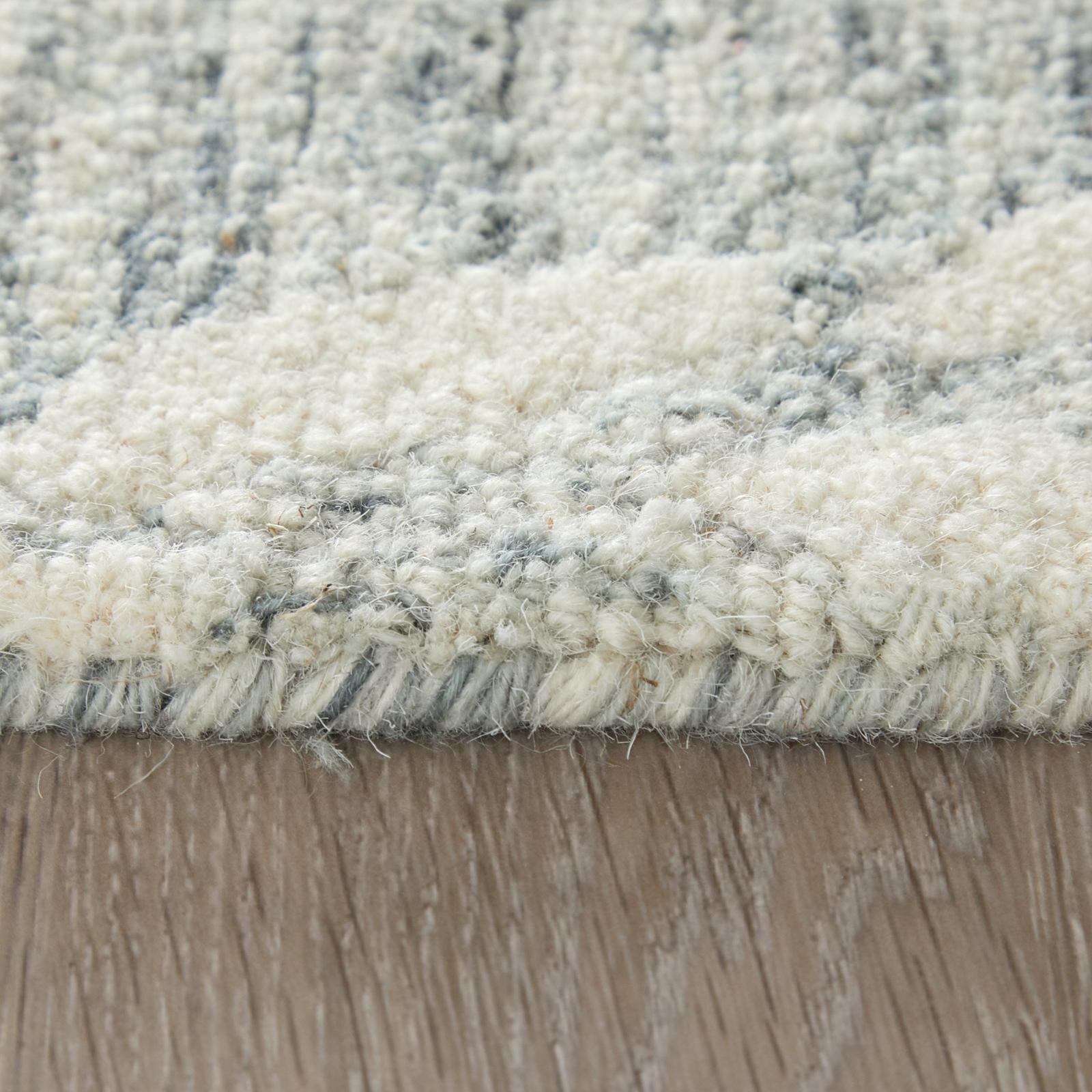 Feizy Wallace 8A38F Modern Floral & Botanical Rug in Gray/Ivory