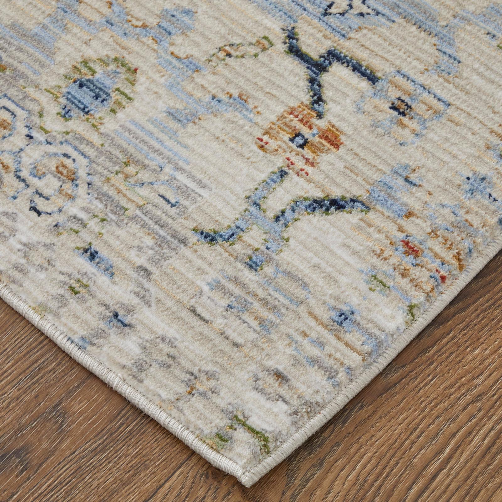 Feizy Melrose 39NZF Transitional Distressed Rug