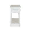 Magnussen Home Heron Cove Chalk White Rectangular Sofa Table