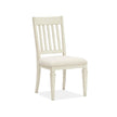 Magnussen Home Newport Alabaster Upholstered Side Chair Set of 2