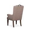 Magnussen Home Durango Willadeene Brown Upholstered Host Chair Set of 2