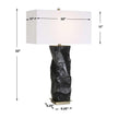Uttermost Altaria Black Table Lamp