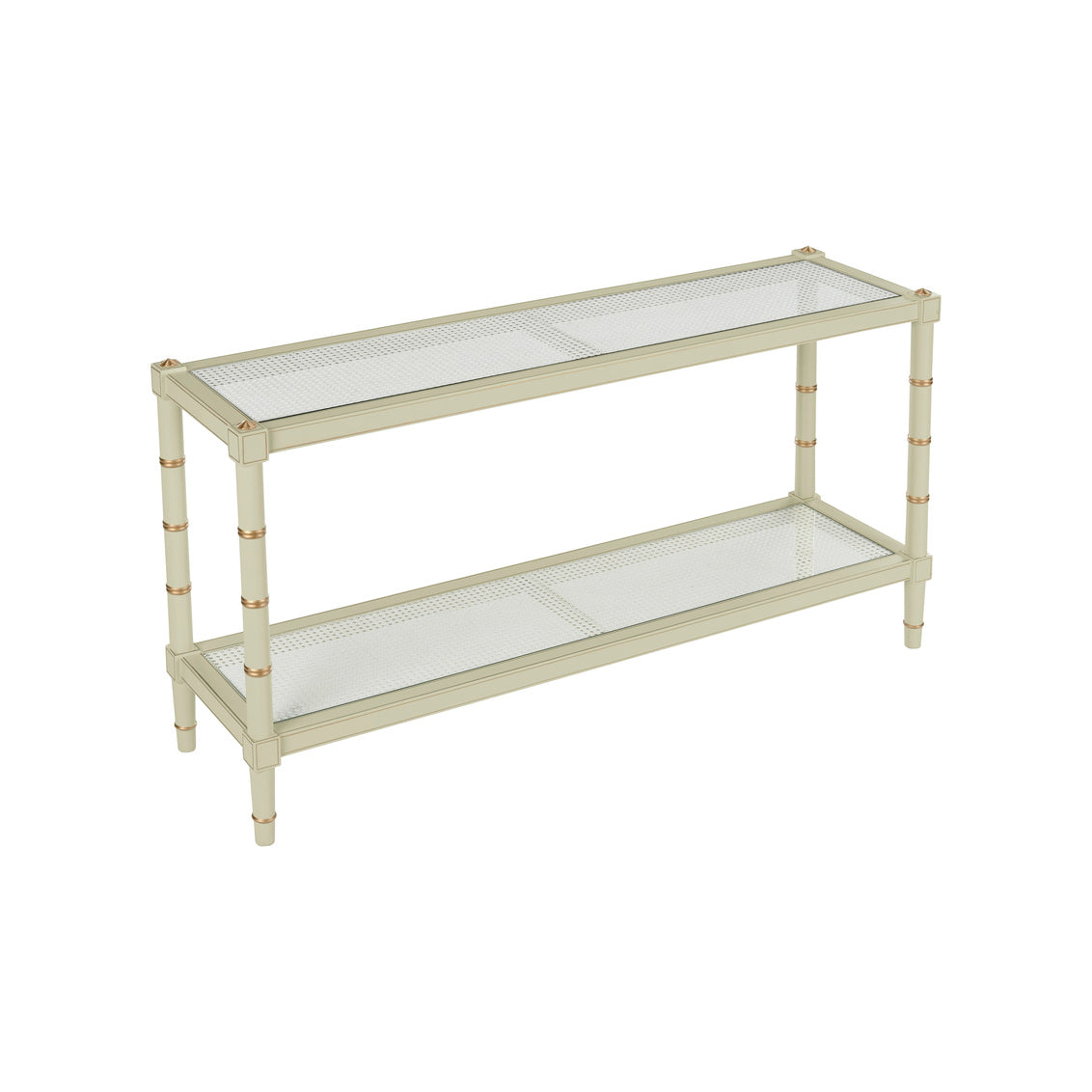 Chelsea House Conner Cane Console Table