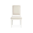Magnussen Home Willowbrook Egg Shell White Side Chair Set of 2