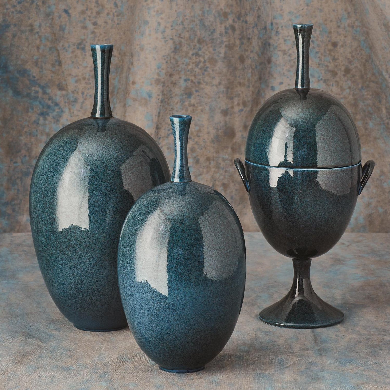 Global Views Celestial Ovoid Vase