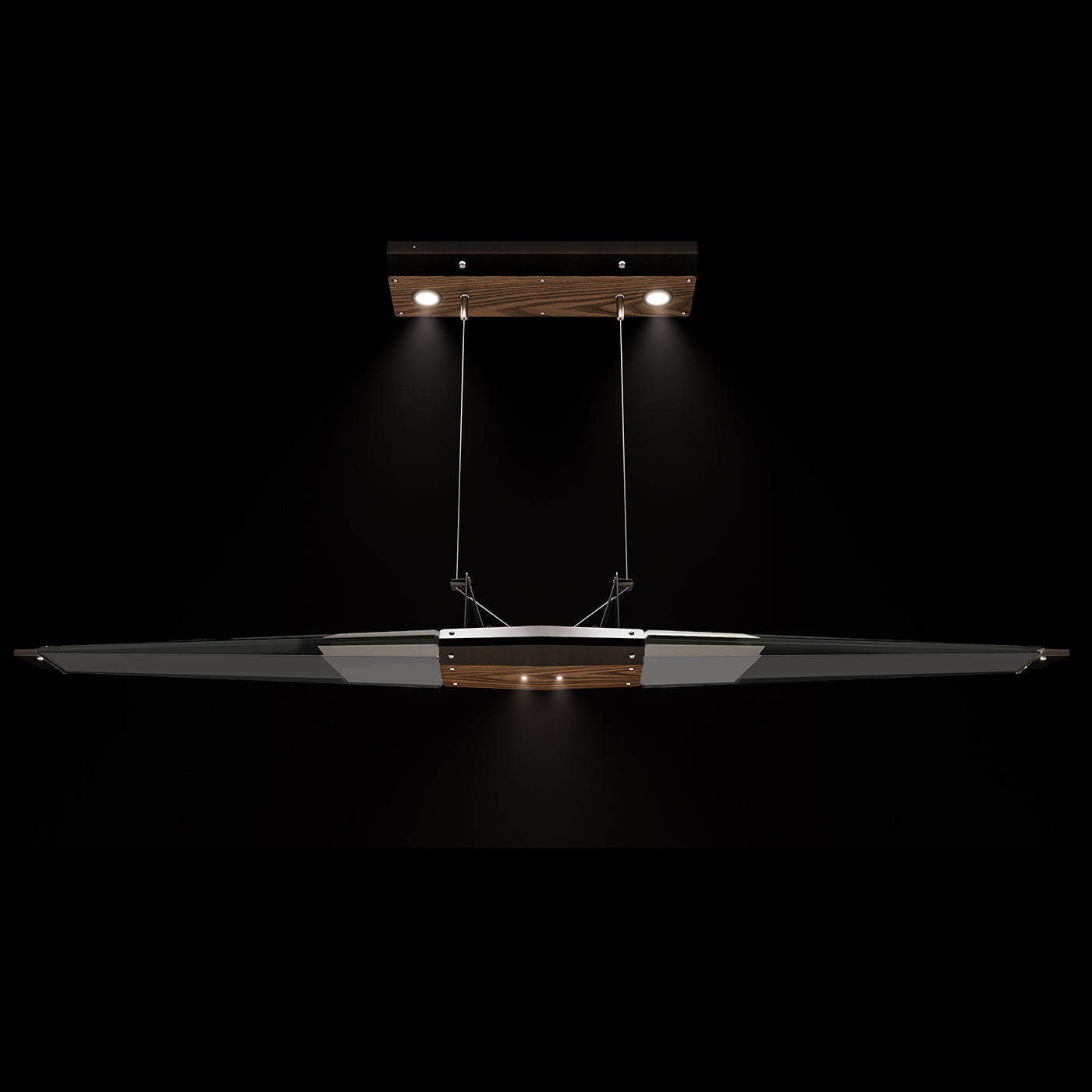 Fine Art Blade 52.125"W Linear Pendant