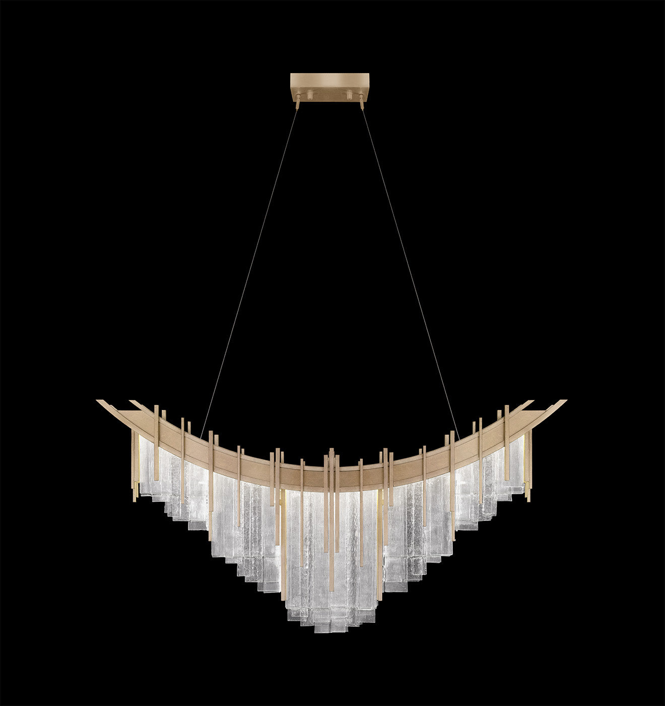 Fine Art Arpeggio 44.75"W Linear Pendant