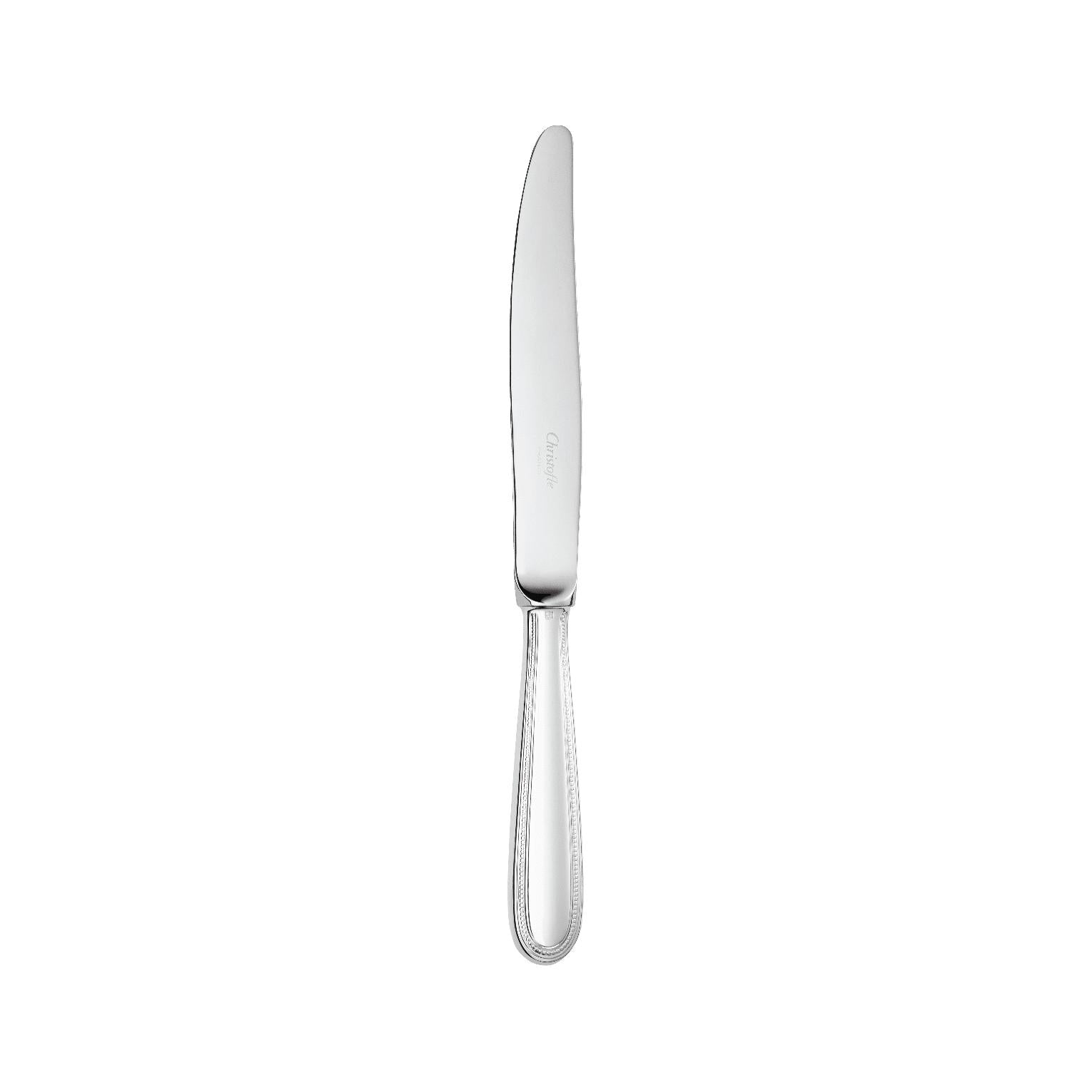 Christofle Perles Silver-Plated Dinner Knife