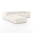 Four Hands Langham Channeled 3-Piece Sectional