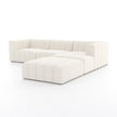 Four Hands Langham Channeled 3-Piece Sectional
