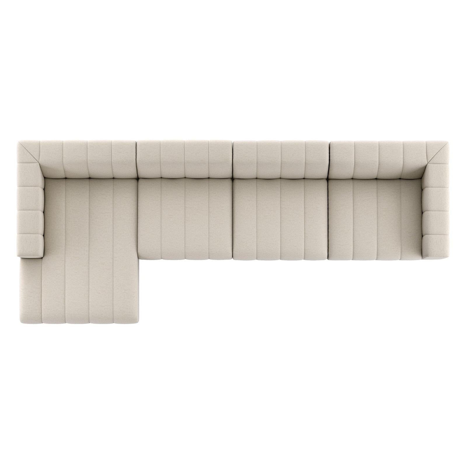 Langham Channeled 4-Piece Sectional