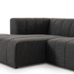 Four Hands Langham Channeled 2-Piece Sectional