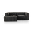 Four Hands Langham Channeled 2-Piece Sectional