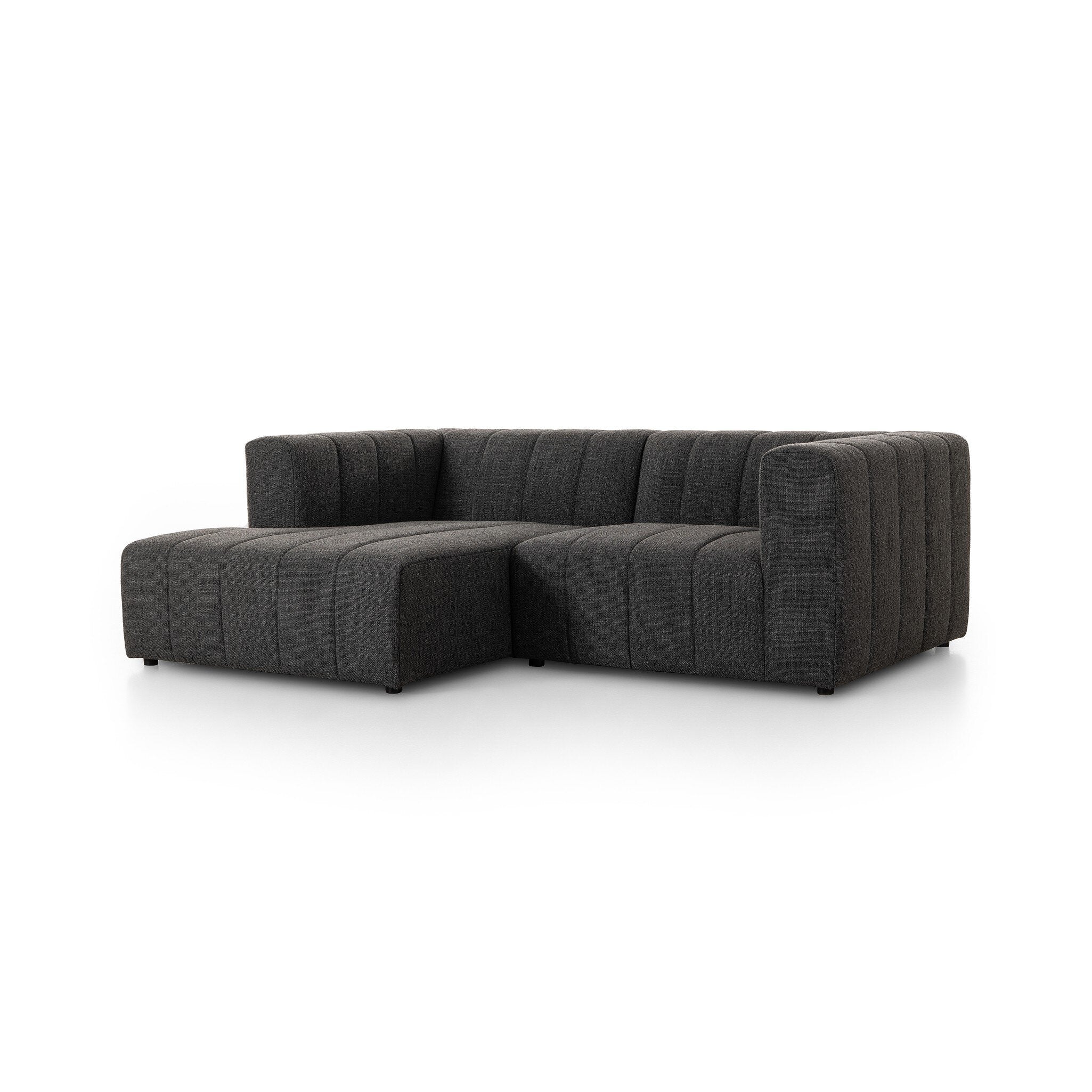Four Hands Langham Channeled 2-Piece Sectional