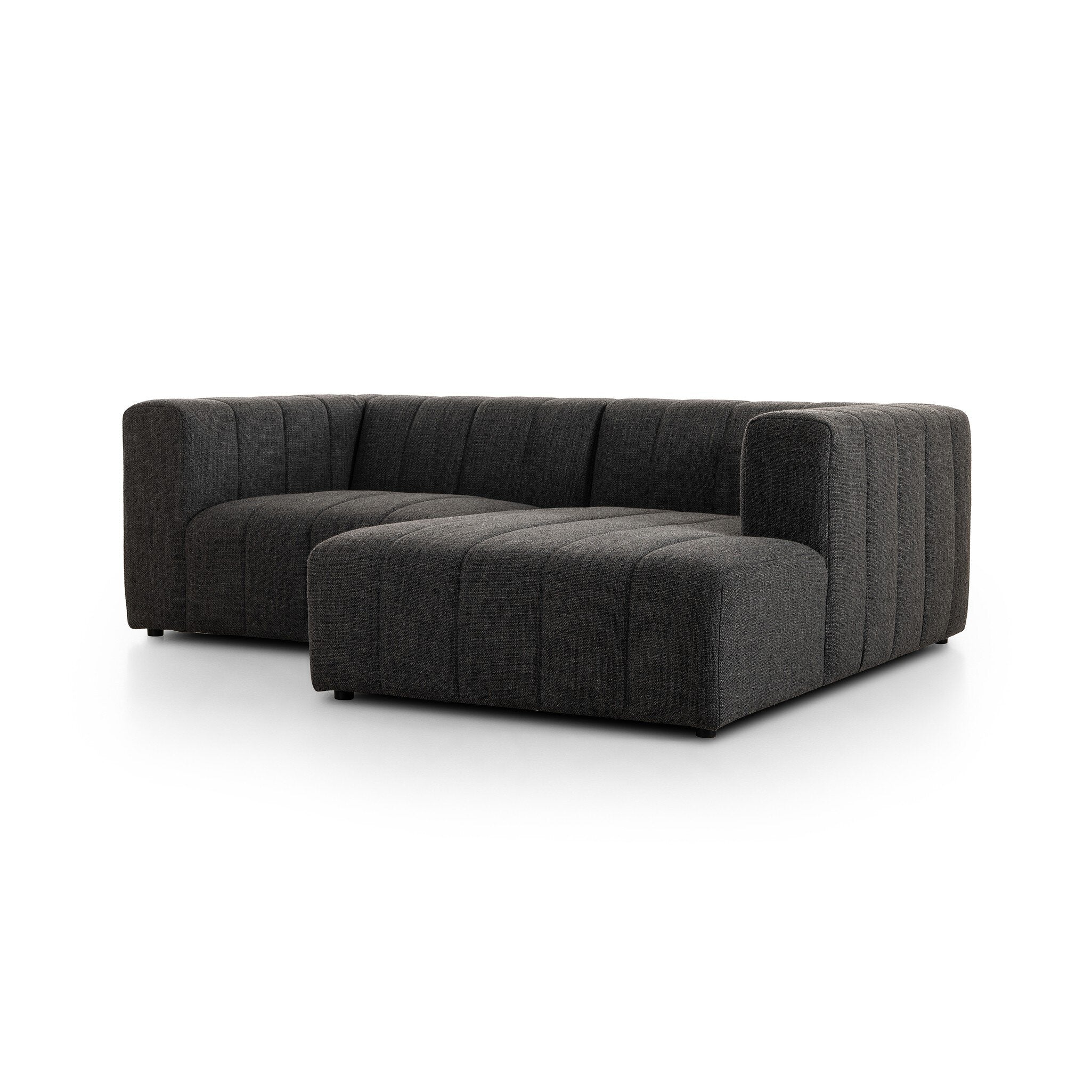 Four Hands Langham Channeled 2-Piece Sectional