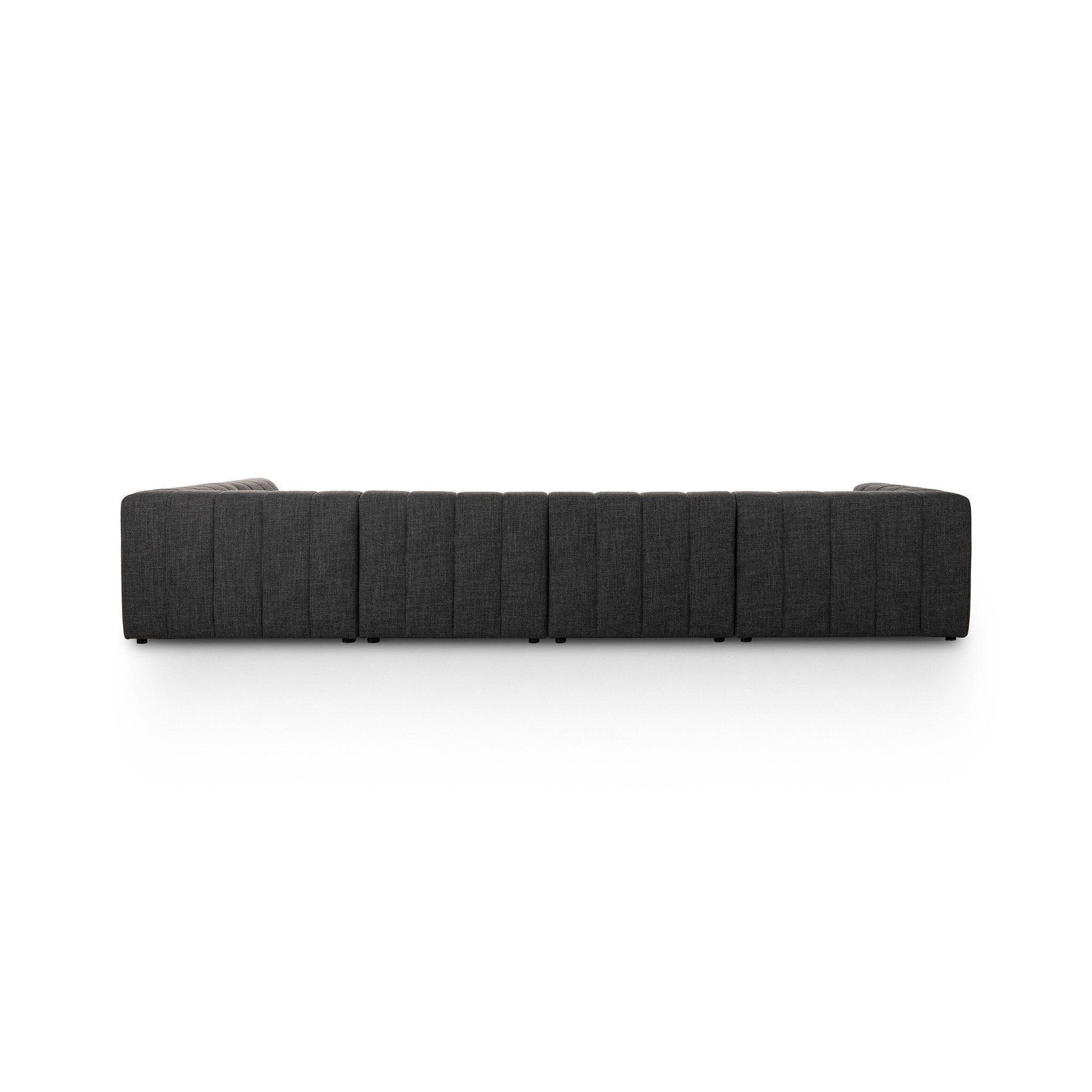 Four Hands Langham Channeled 5-Piece Sectional Left Chaise