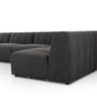 Four Hands Langham Channeled 5-Piece Sectional Left Chaise