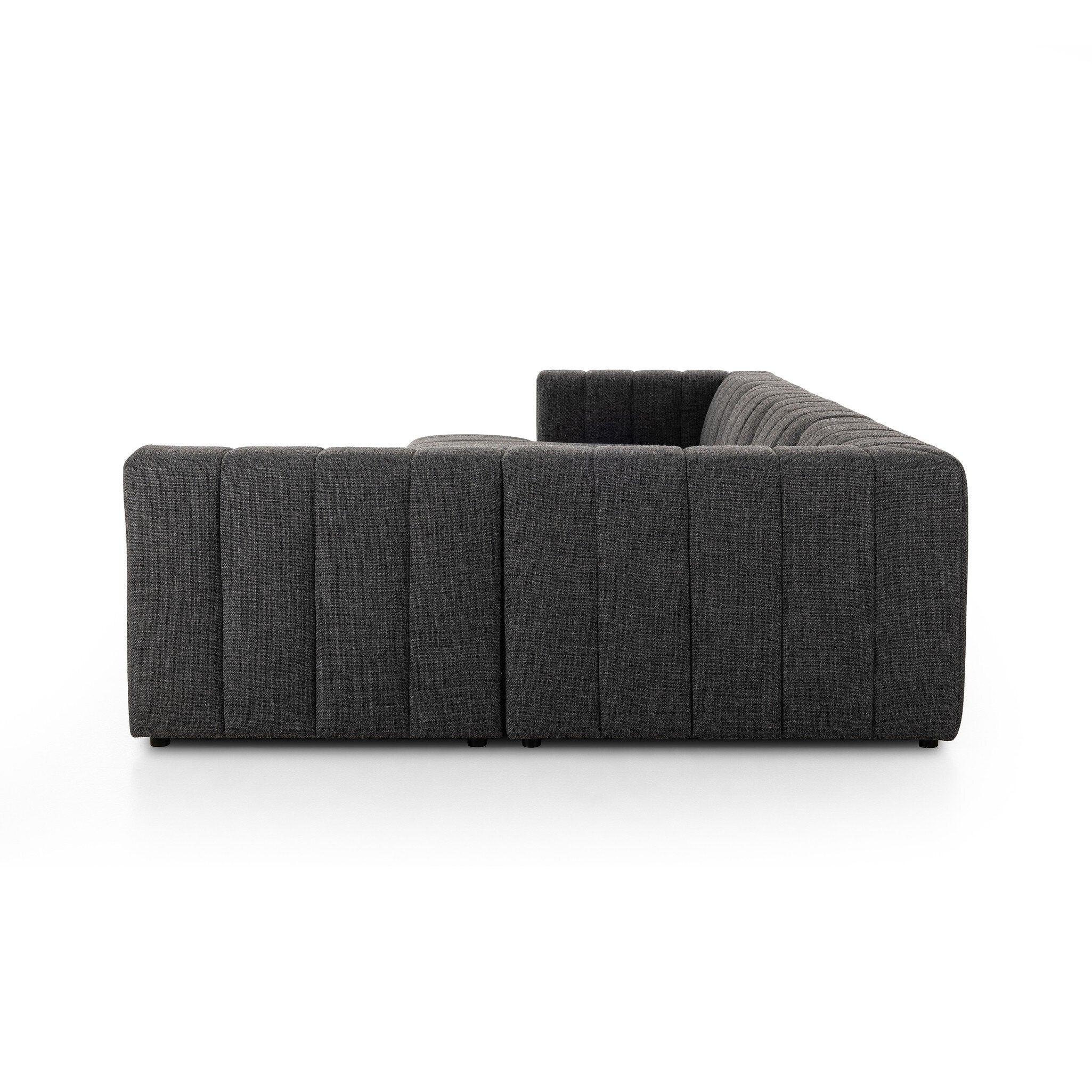 Four Hands Langham Channeled 5-Piece Sectional Left Chaise