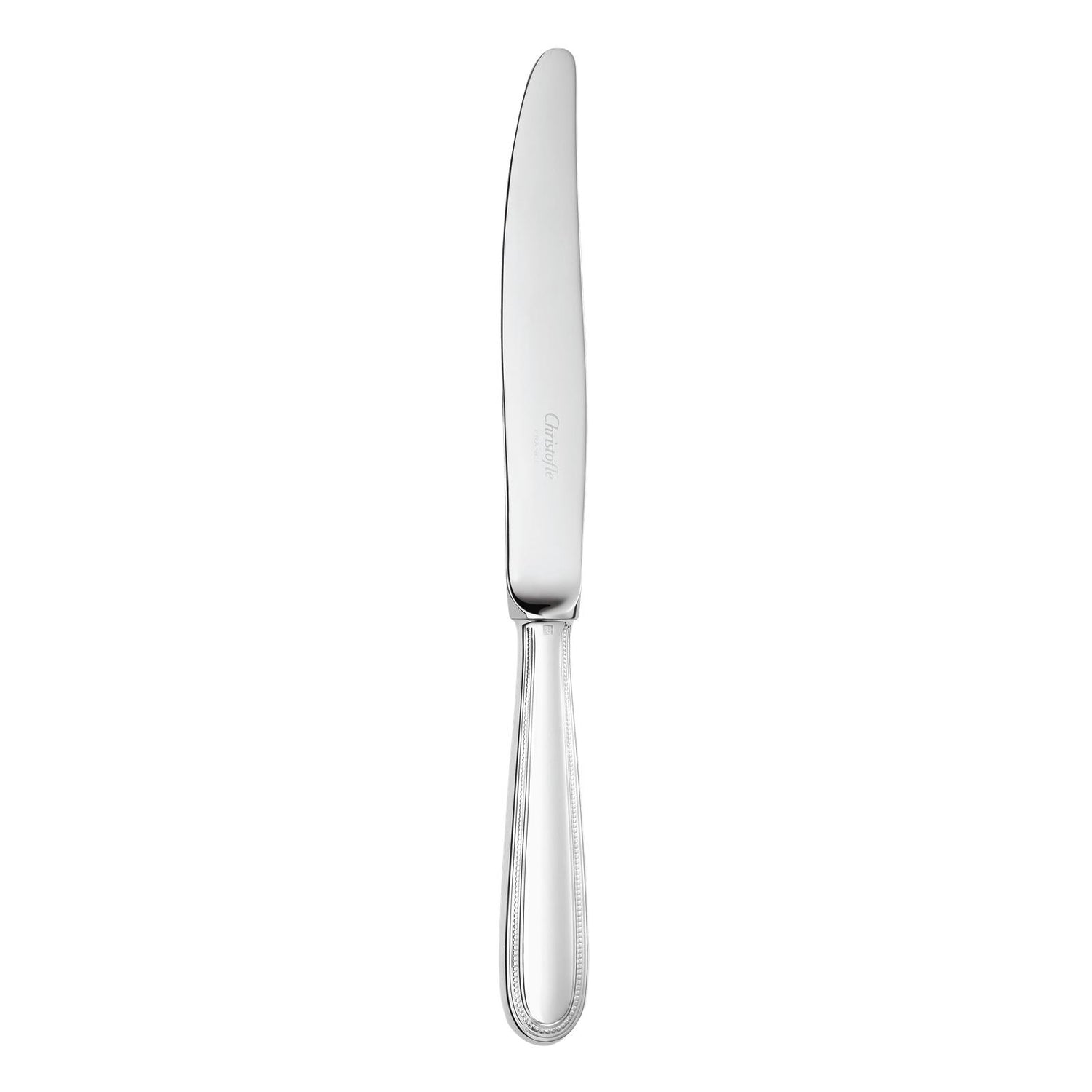 Christofle Perles Silver Plated Standard Dinner Knife