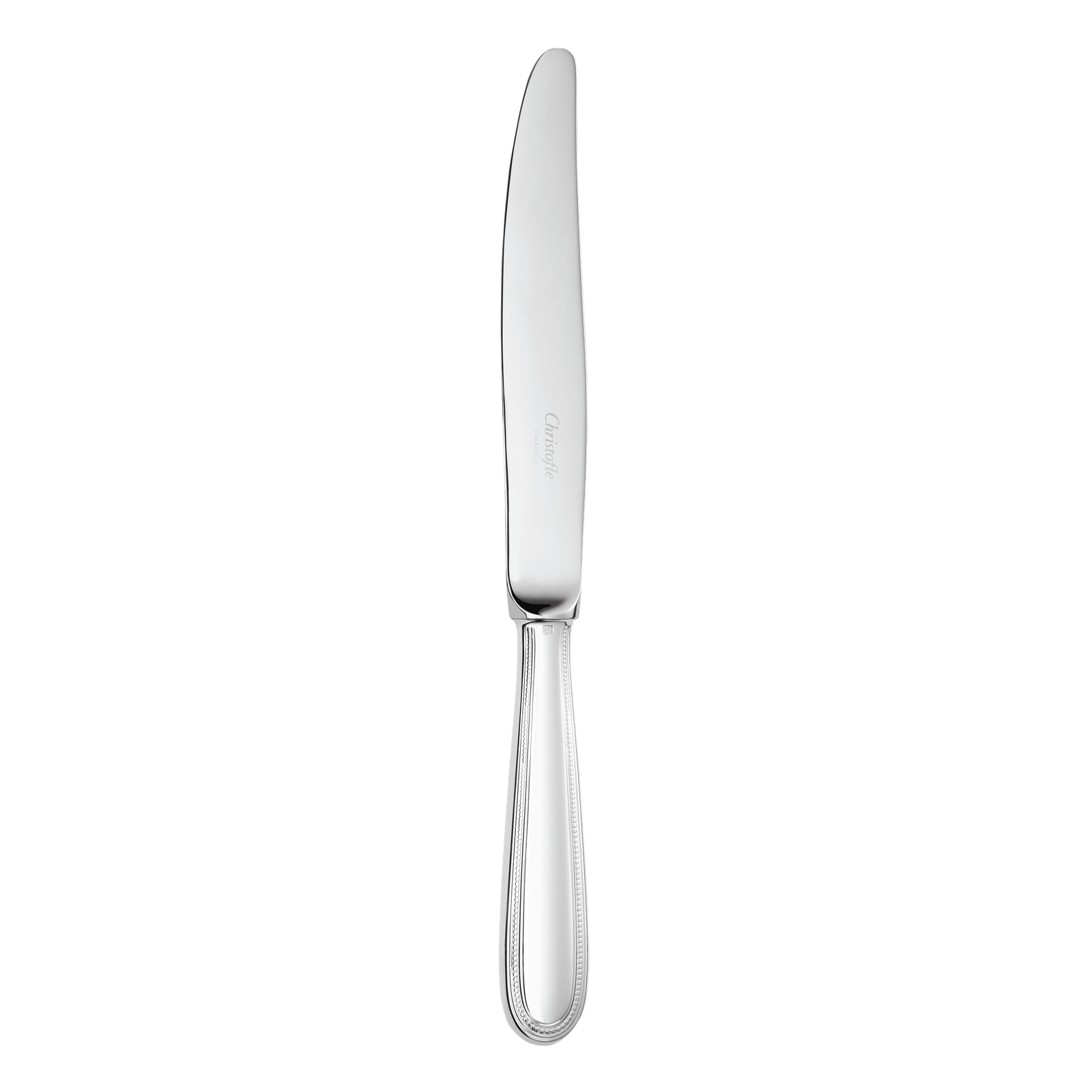 Christofle Perles Silver Plated Standard Dinner Knife
