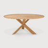 Ethnicraft Circle Outdoor Dining Table