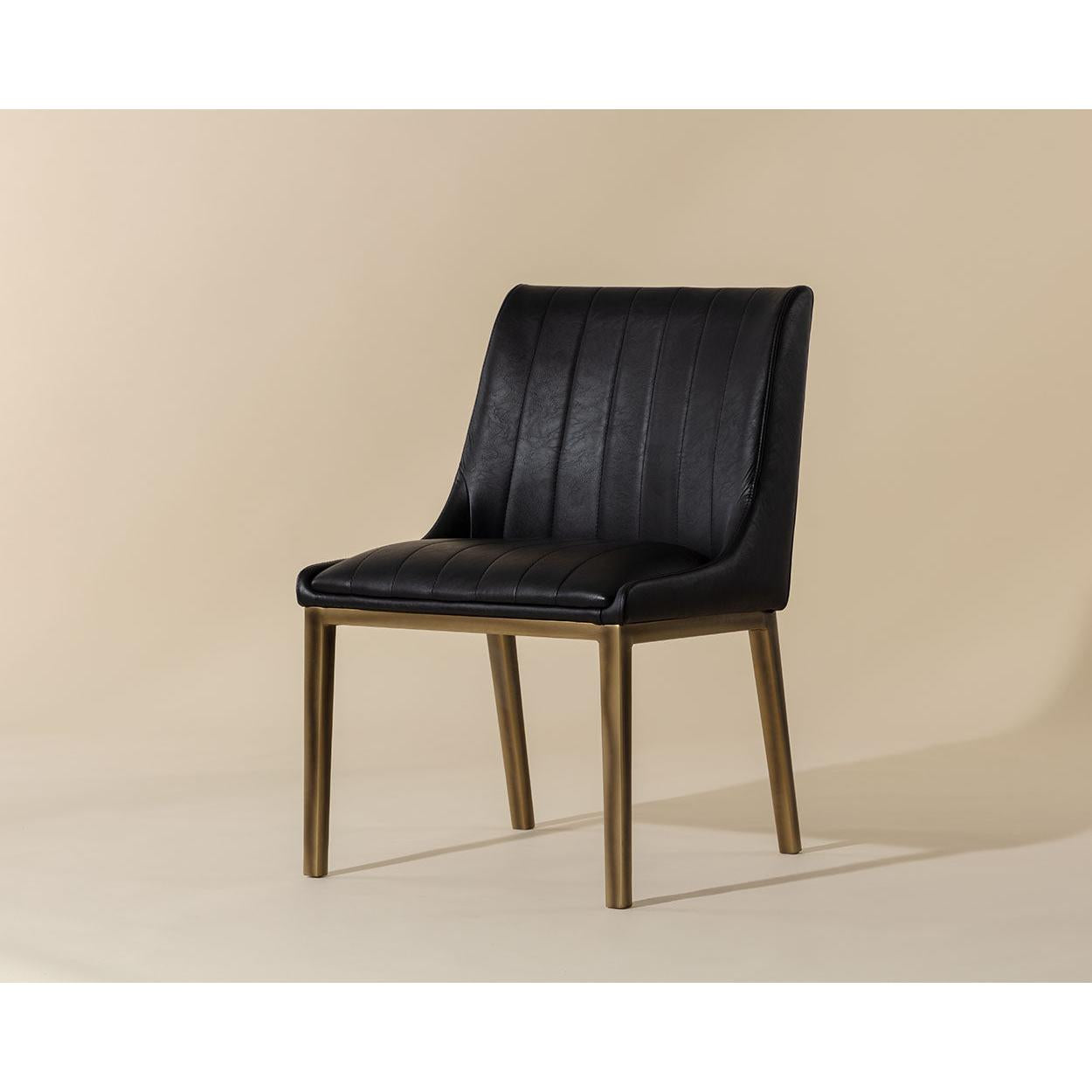 Sunpan Halden Black Dining Chair