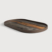 Ethnicraft Organic Oval Glass Tray