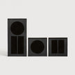 Ethnicraft Charcoal Desk Organiser Set Clearance