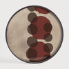 Ethnicraft Layered Dots Round Glass Tray 437